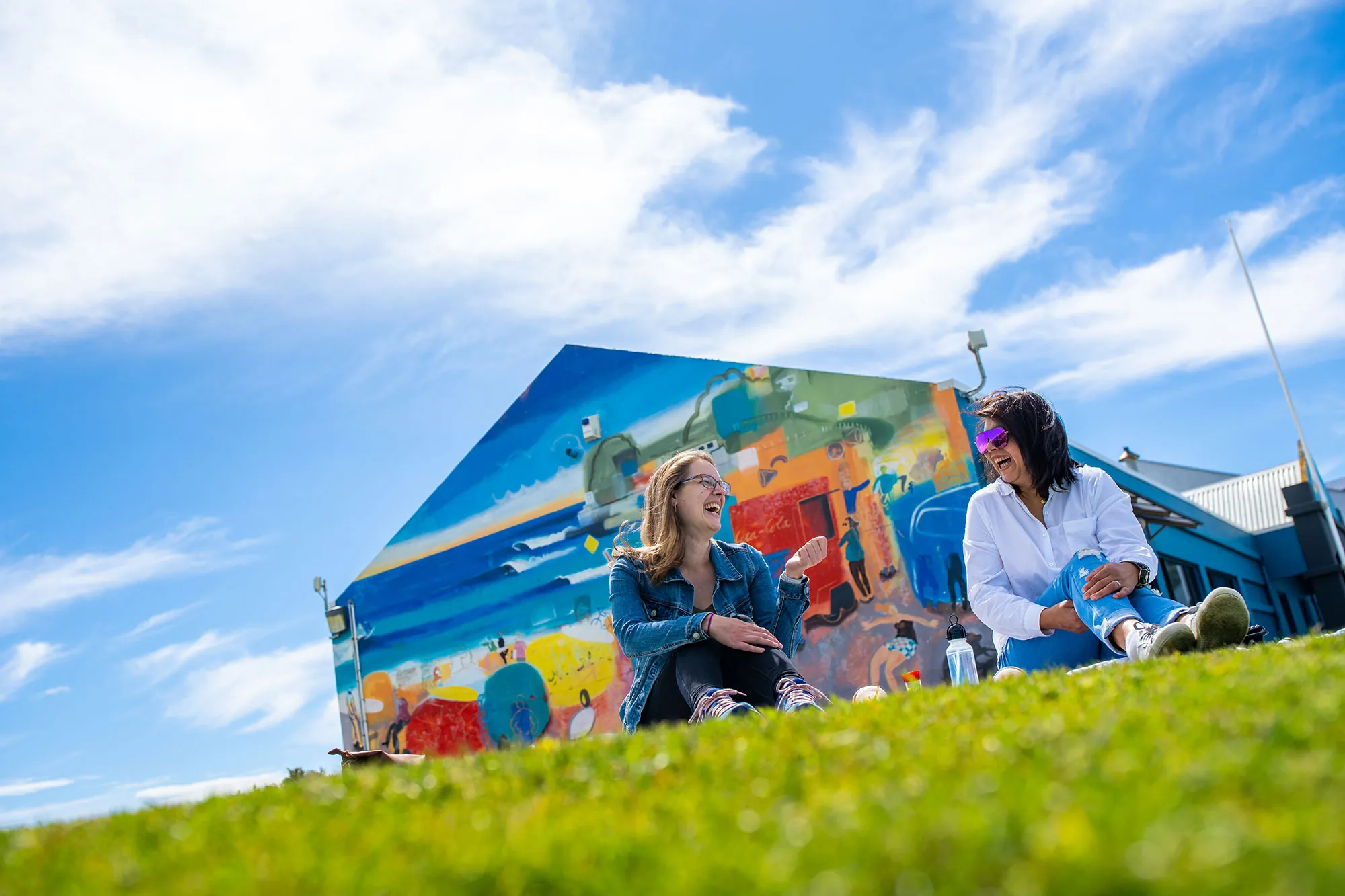 Dunedin Locals at St Clair Beach