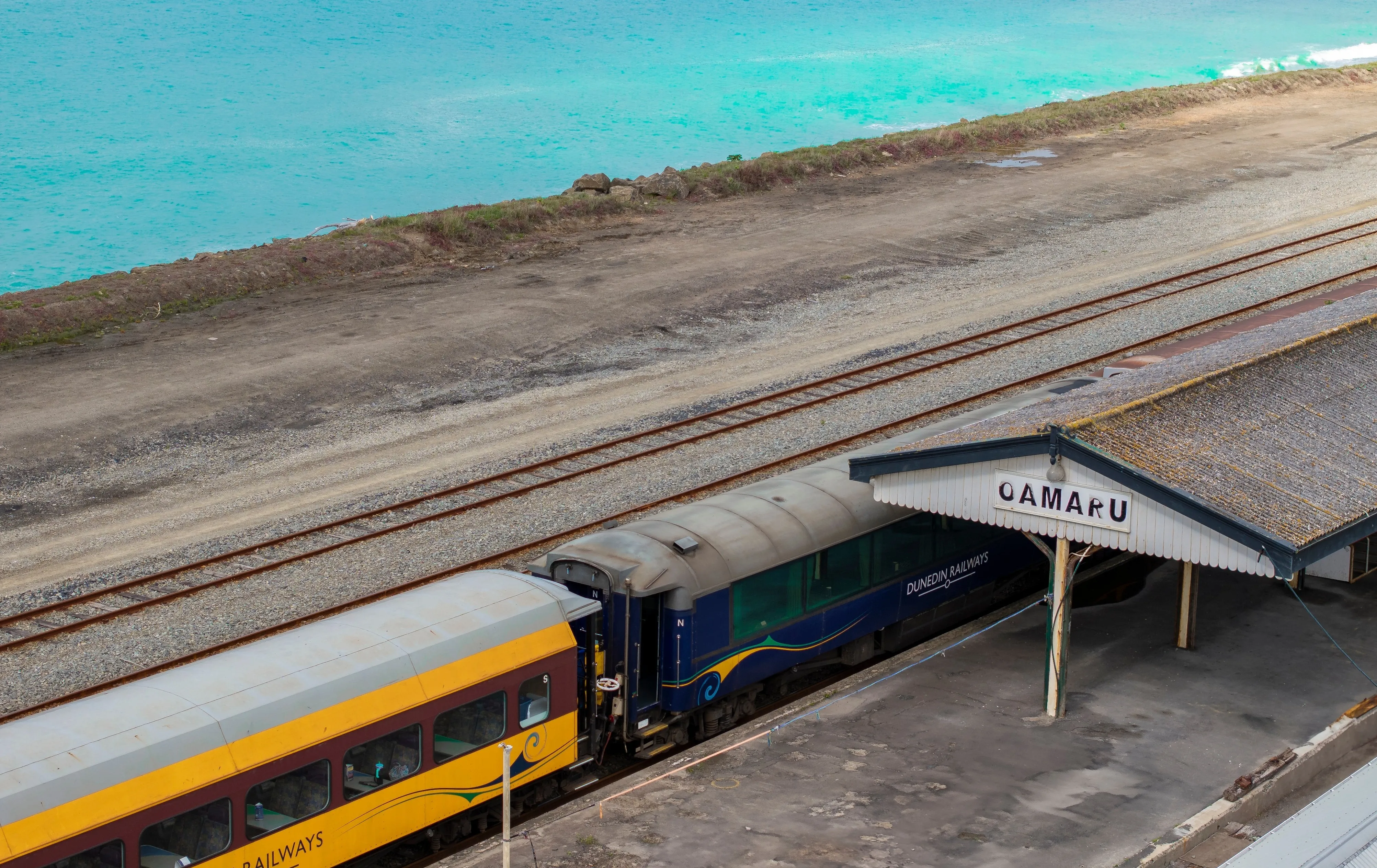 dunedin railways seasider express train